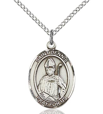 St. Dennis Sterling Silver Medal