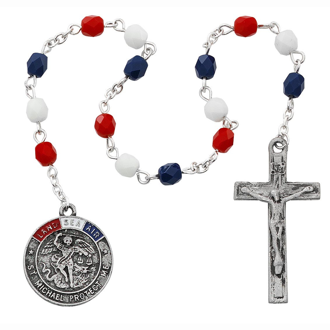 St. Michael MIlitary / Soldiers Chaplet with Prayer Card