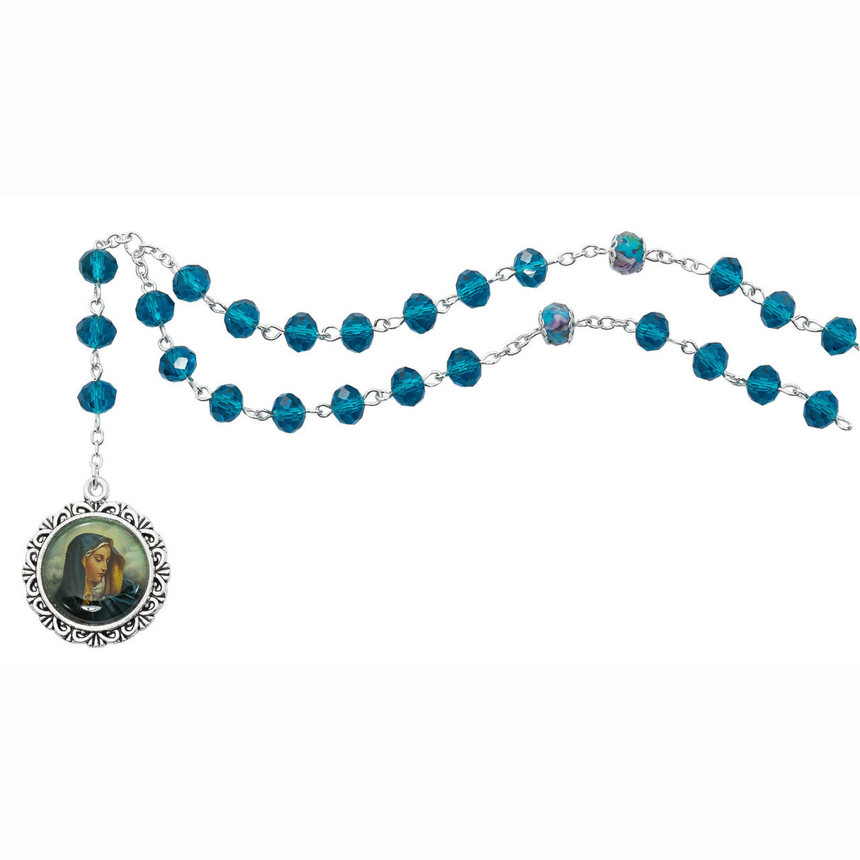 St Benedict Chaplet with Laminated "How-to" Prayer Card