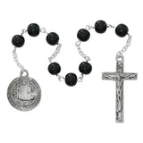 St Benedict Chaplet with Laminated "How-to" Prayer Card