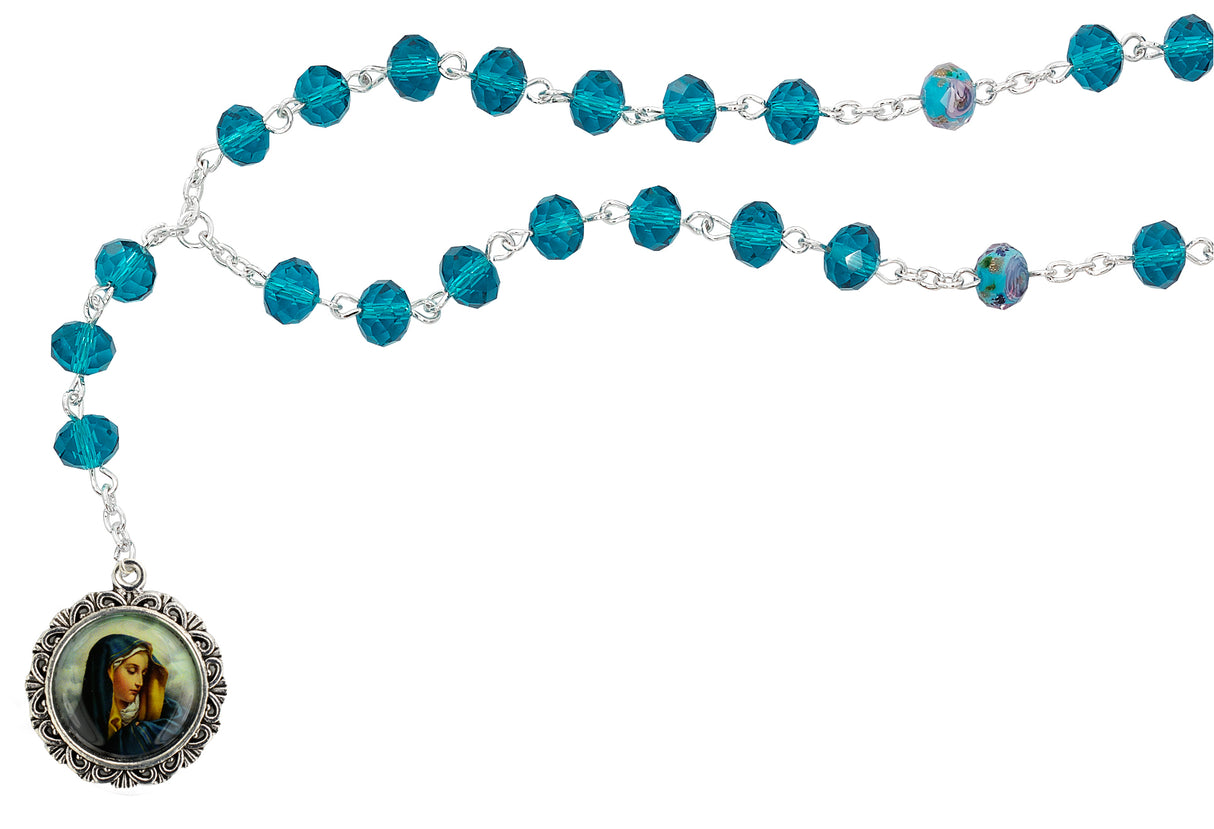Our Lady of Sorrows Chaplet with "How-to" Prayercard - CH129
