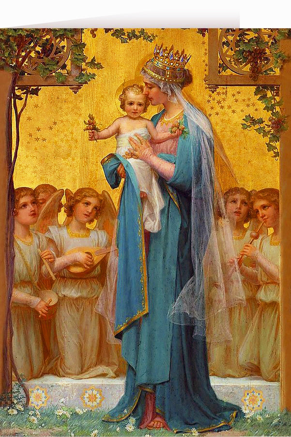 Madonna and Child by Enric M. Vidal Christmas Cards - 25 count per box