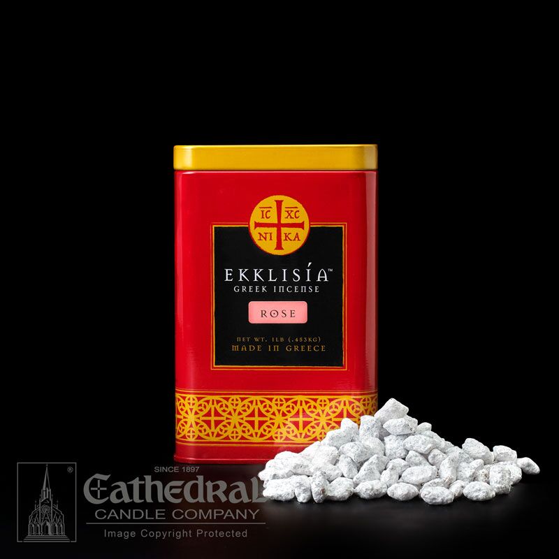 Ekklisia Rose Greek Incense 1lb Box