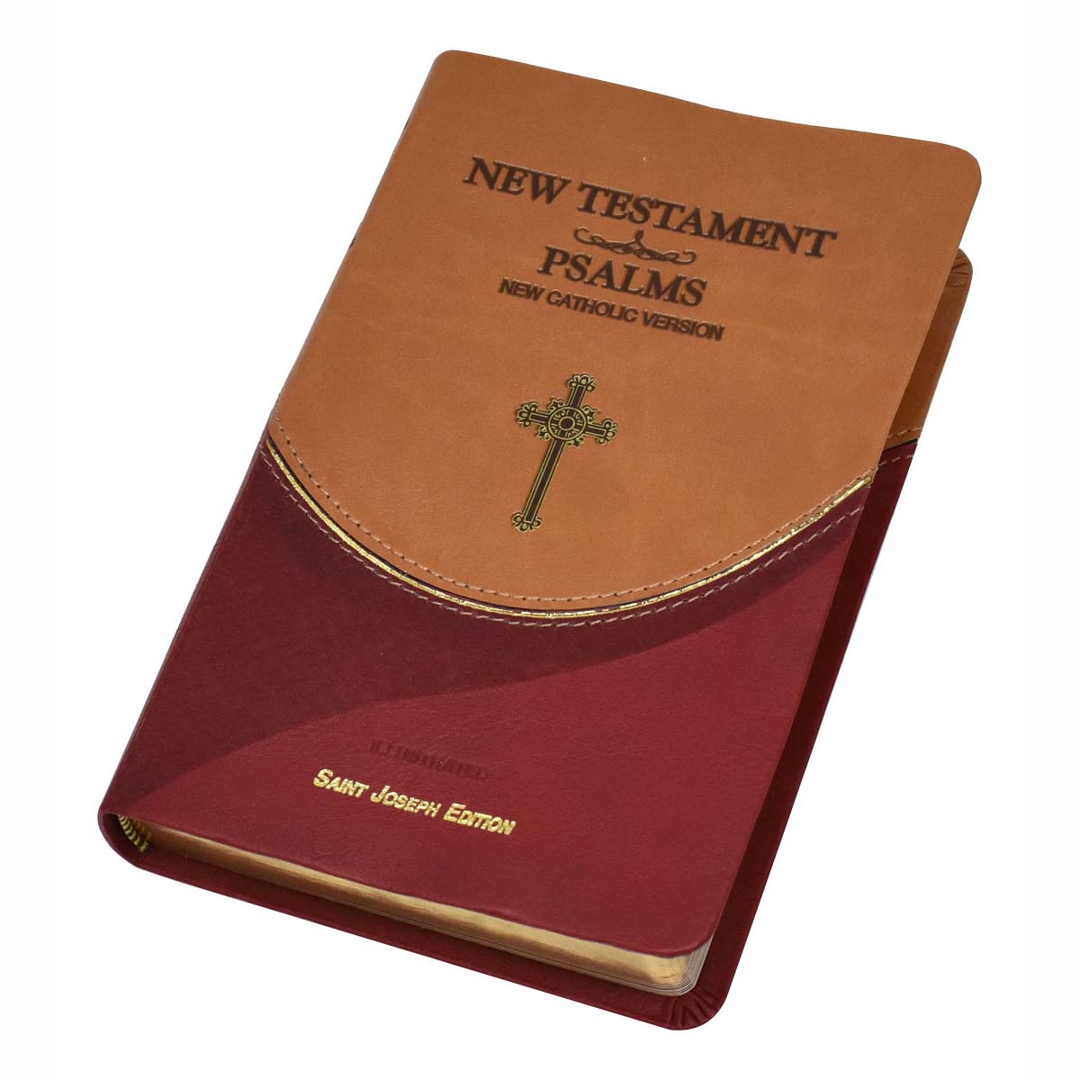 New Testament & Psalms Brown Duralux