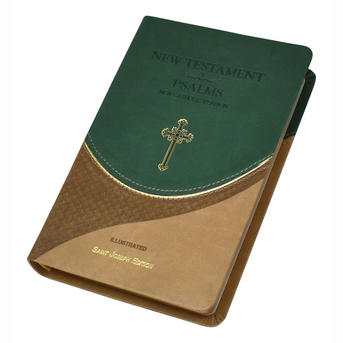 New Testament & Psalms Green Duralux