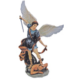 Saint Michael Full Color Statue - 14.5 inch