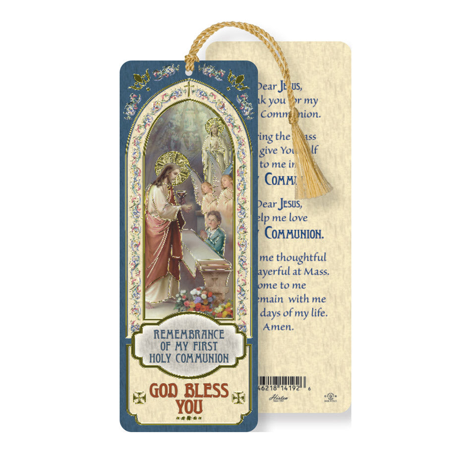 First Communion Bookmark for Boys  from Italy