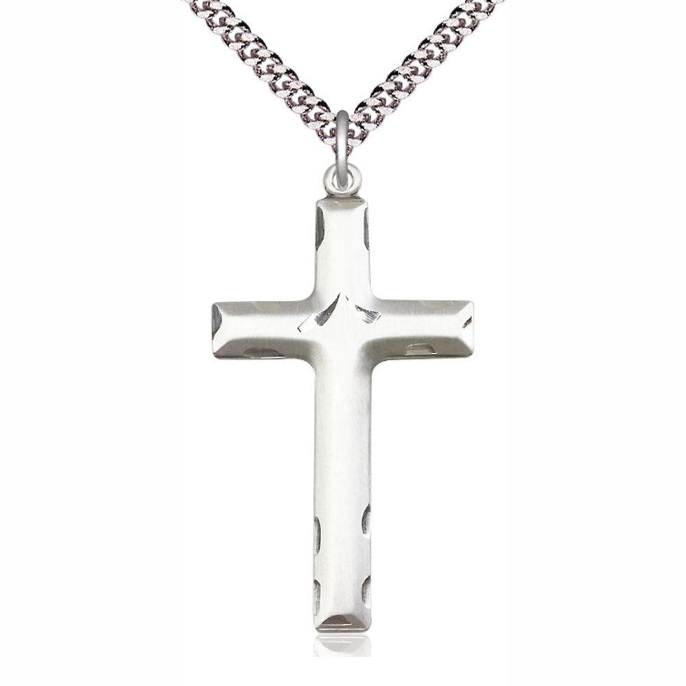 Sterling Silver Cross Pendant 0644YSS-24SLC