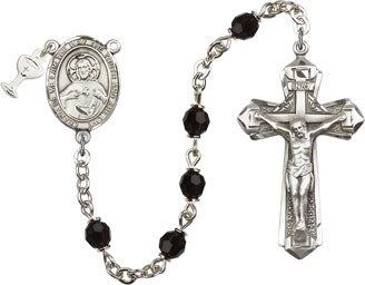 Deluxe Jet Black Beads with Chalice Charm R6071S#1