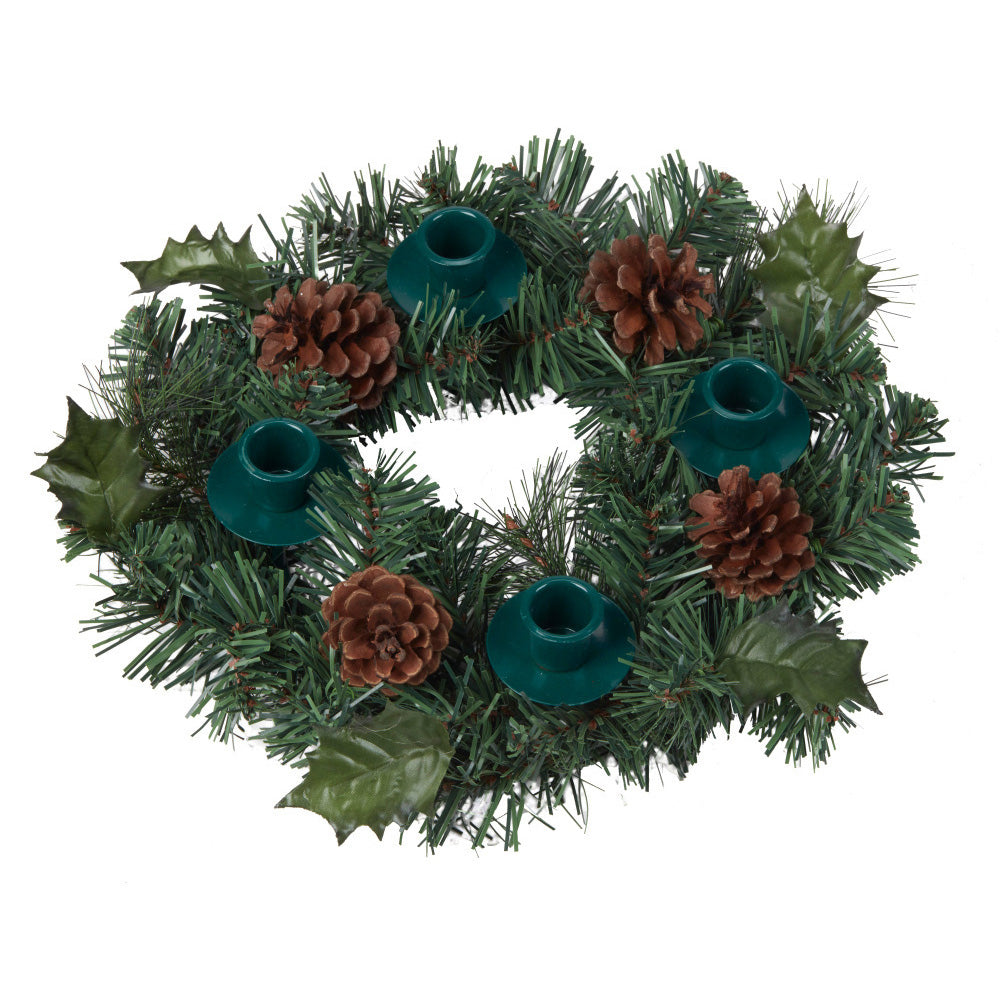 Holiday Traditions Pine Advent Wreath
