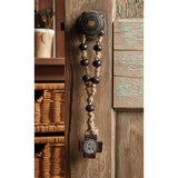 St Benedict Wood & Jute Door Rosary
