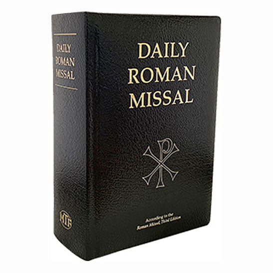 Daily Roman Missal - Black Bonded Leather
