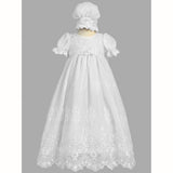 Madison Christening Gown with Bonnet