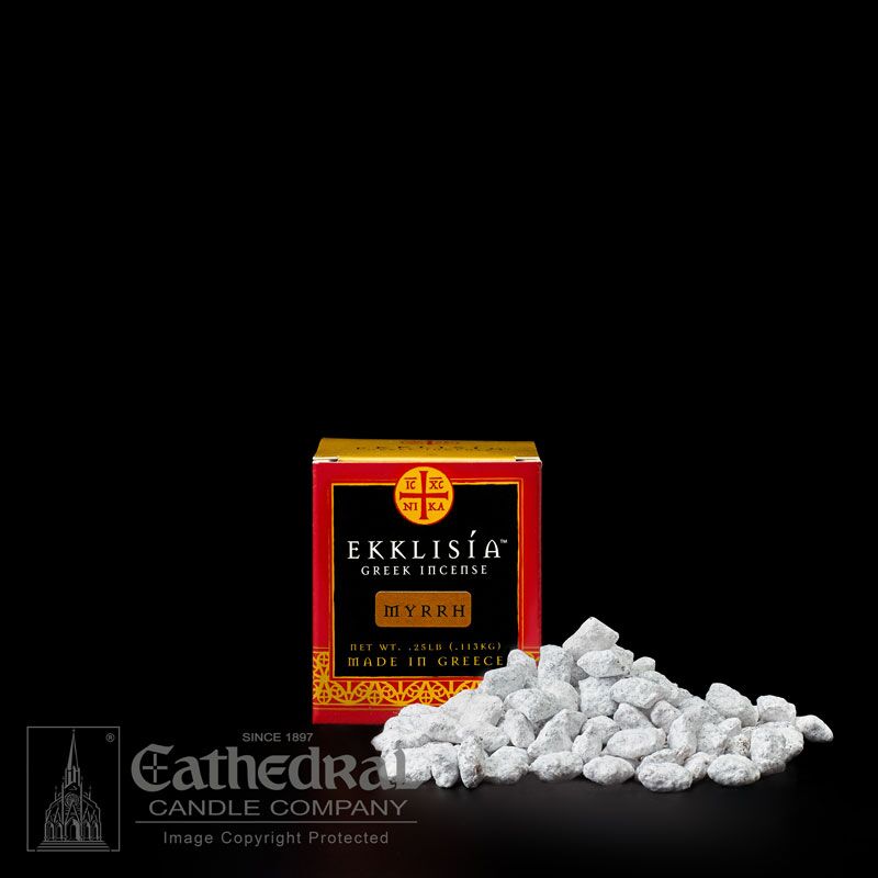 Ekklisia Myrrh Greek Incense 1/4 lb. Box