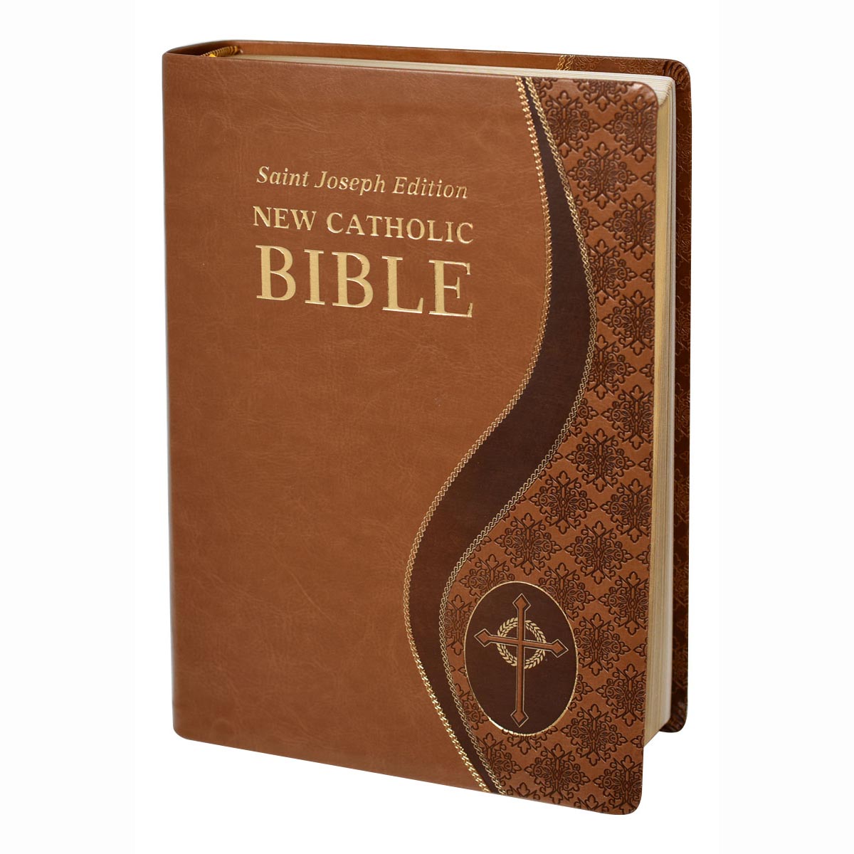 St. Joseph New Catholic Bible Giant Print Tan 617/19TN
