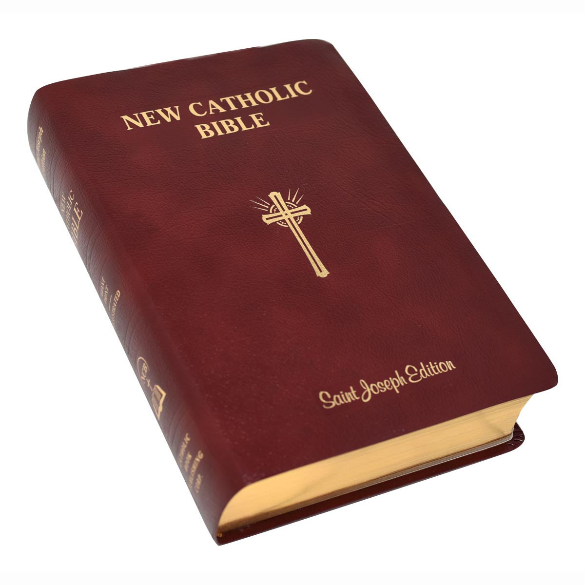 St. Joseph New Catholic Bible Giant Print Burgundy 617/13BG