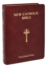 St. Joseph New Catholic Bible Giant Print Burgundy 617/13BG