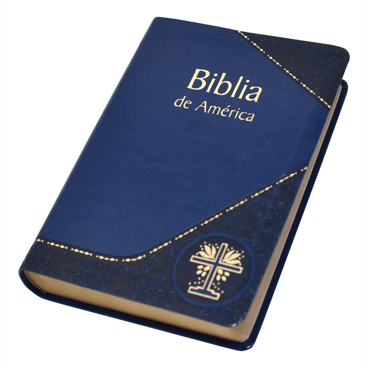 Biblia de Americana Blue Gift Ed.