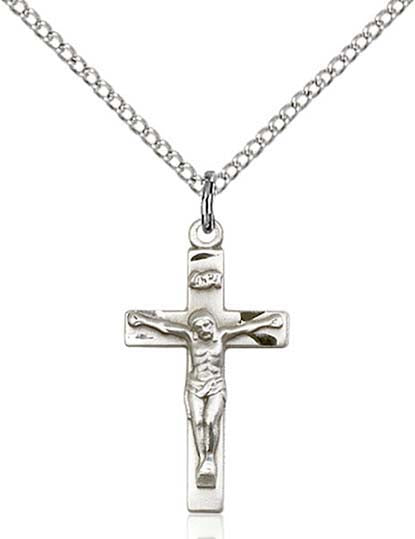Sterling Silver Crucifix Pendant 0001SS18SS