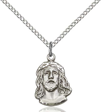 Sterling Silver Ecce Homo Pendant  0081SS/18SS
