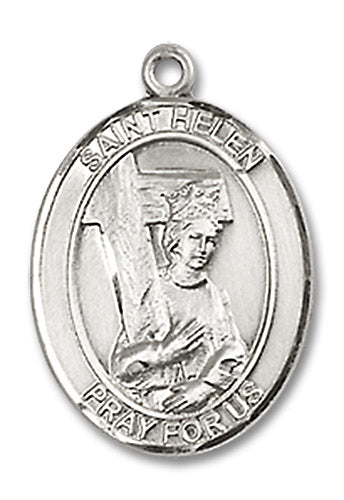 St. Helen Sterling Silver Medal Necklace 8043SS/18S