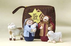 Baby's Plush 1st Nativity Set