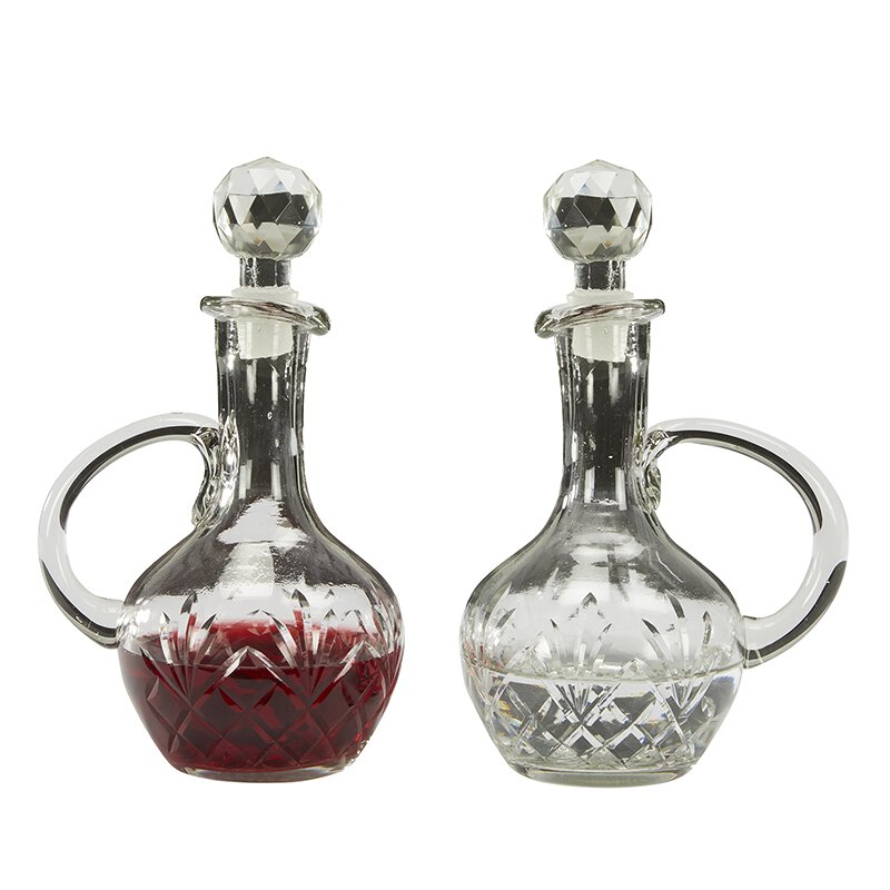 12oz. Sudbury Crystal Cruet Set G3004