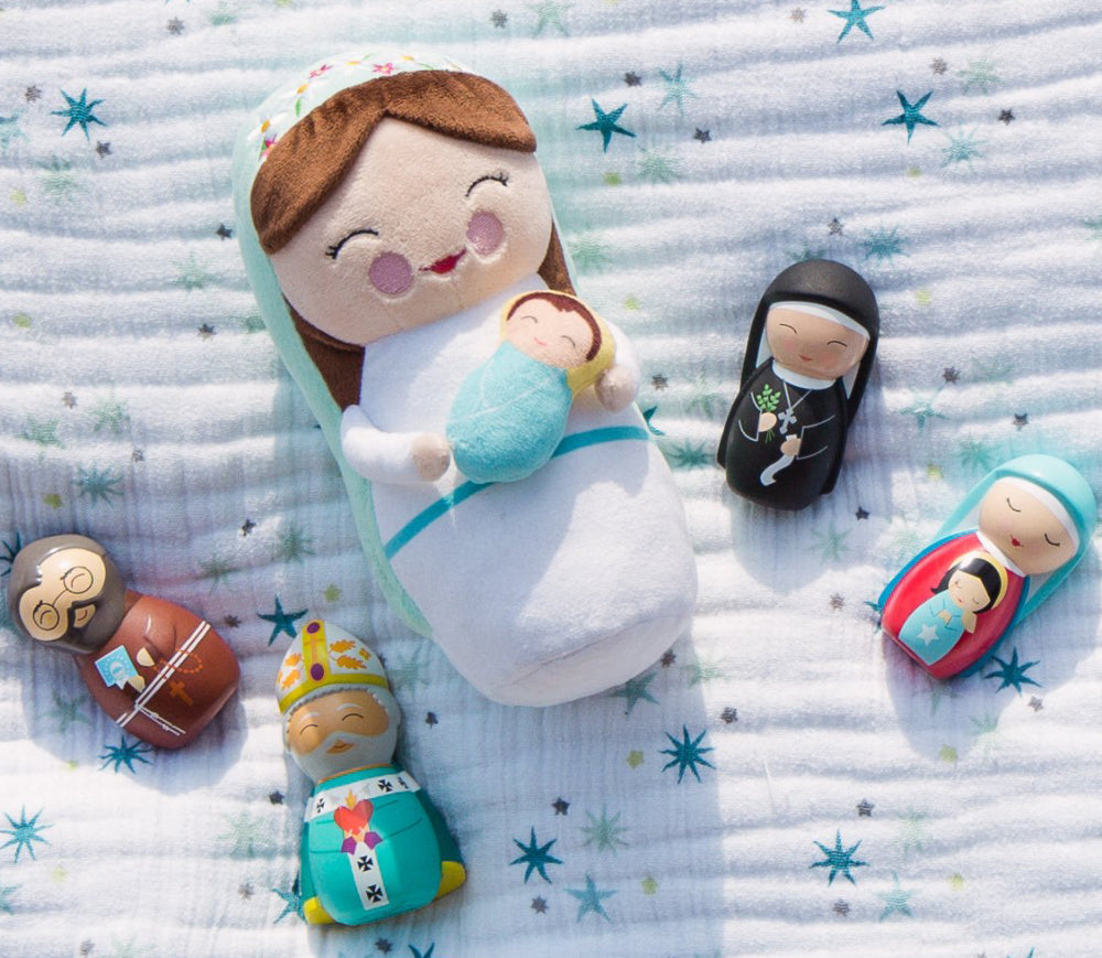 Mother Mary Plush Shining Light Doll