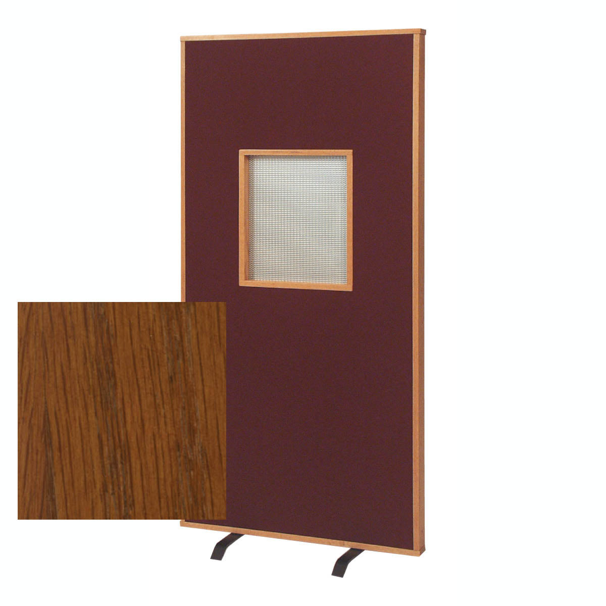 Confessional Screen with Opening in Sienna Finish W176