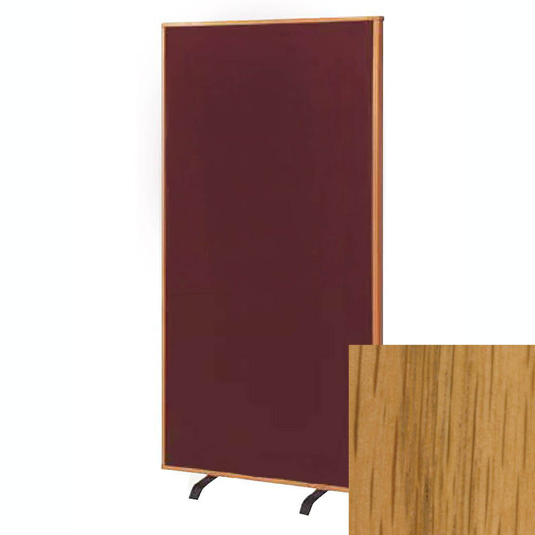 Privacy Screen In Fruitwood Wood Finish W175