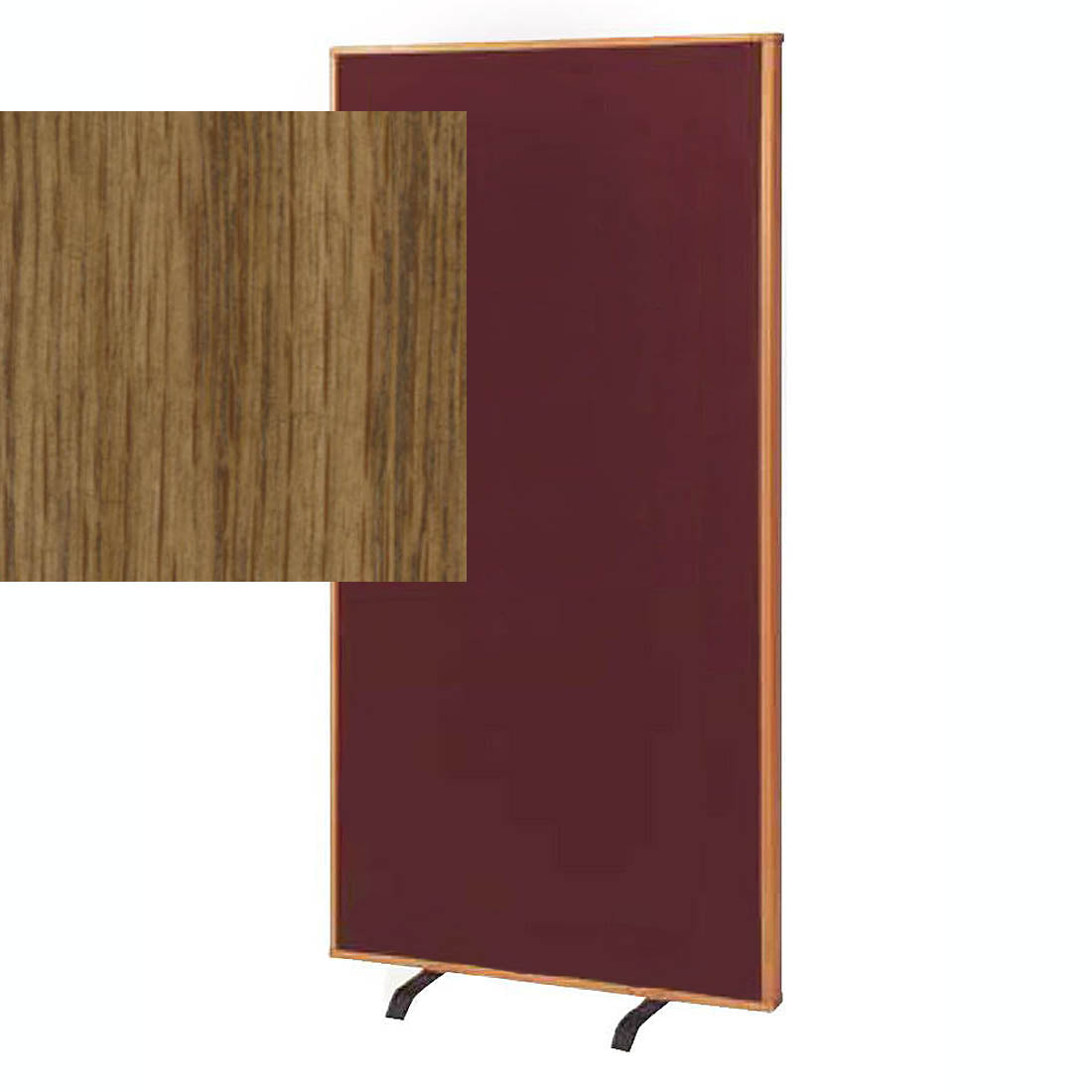 Privacy Screen In Pecan Wood Finish W175
