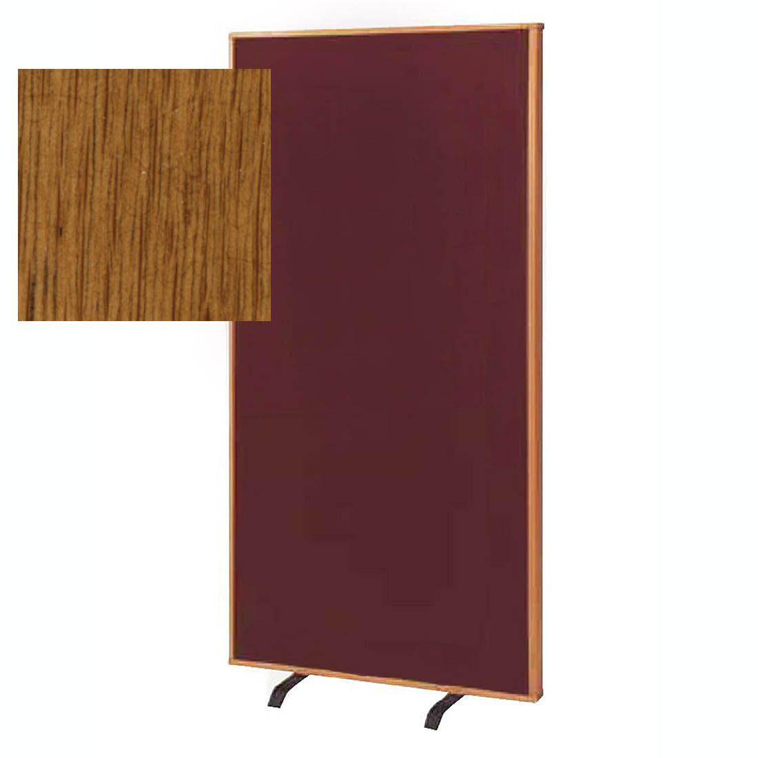 Privacy Screen In Rosewood Wood Finish W175
