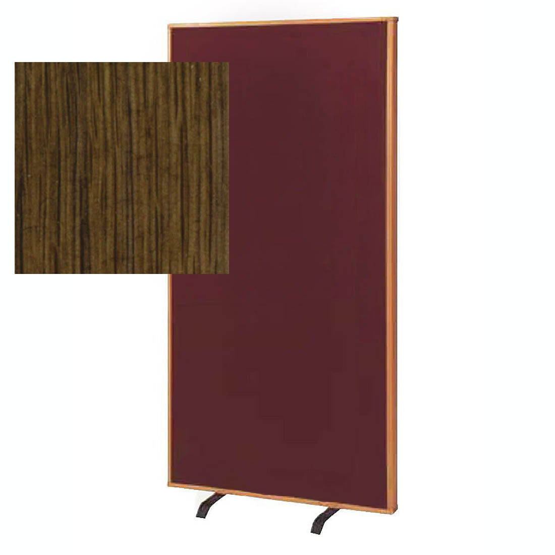 Privacy Screen In Walnut Wood Finish W175