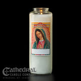 En Memoria De Candle Velas de 6 Dias - Spanish 6 day Memorial Candle
