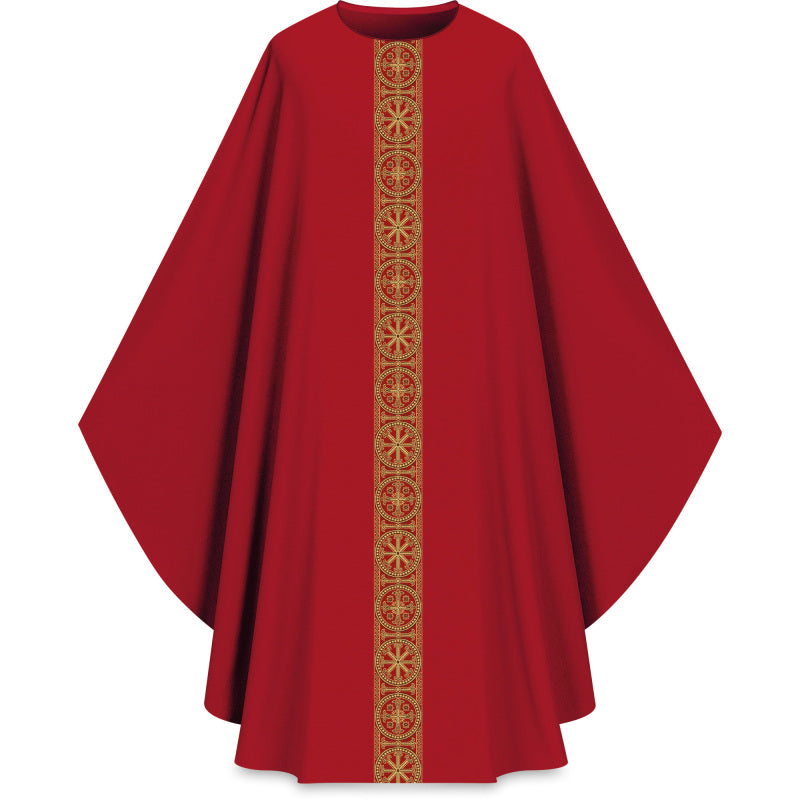 Assisi Chasuble with Woven Orphrey 70101X