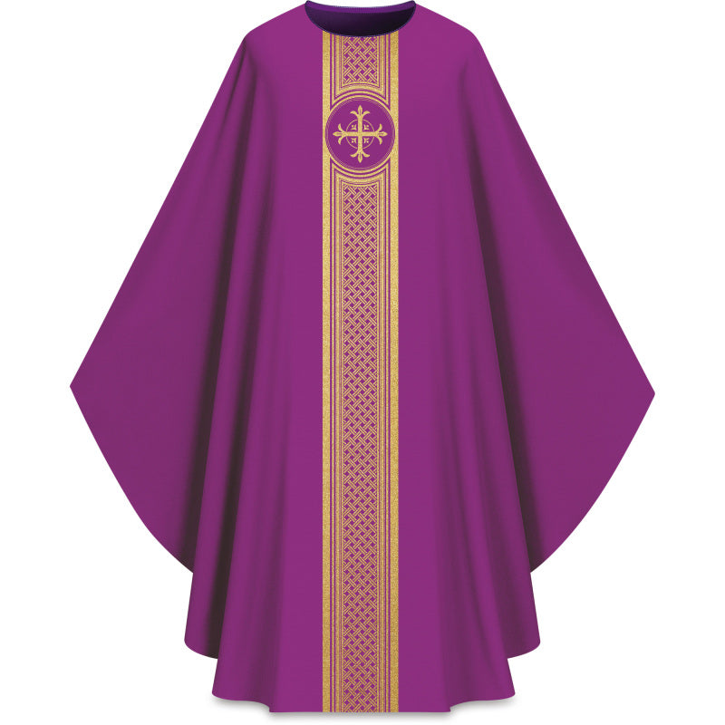 Assisi Chasuble with Woven Orphrey 70104X