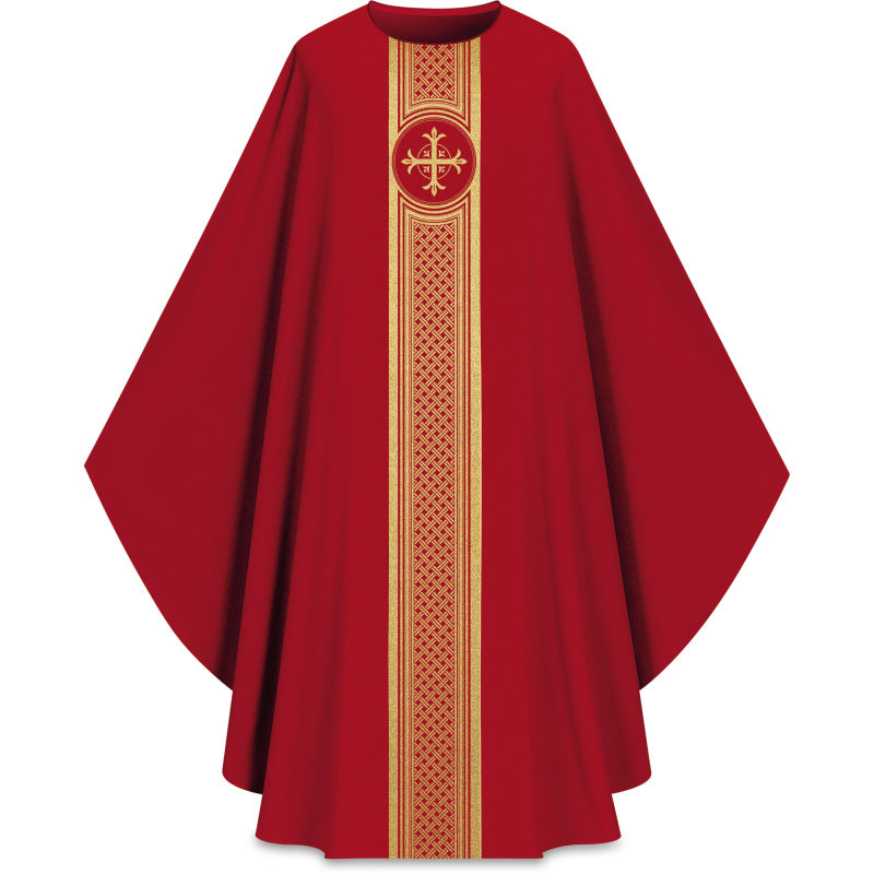 Assisi Chasuble with Woven Orphrey 70104X