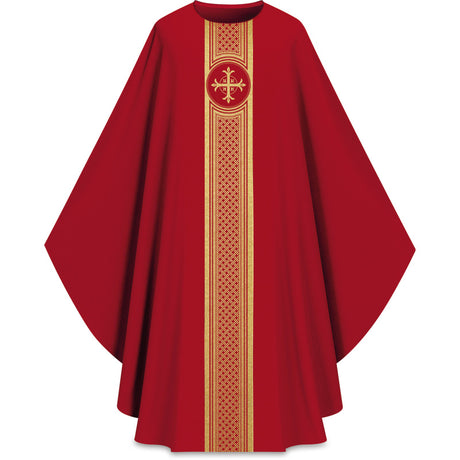 Assisi Chasuble with Woven Orphrey 70104X