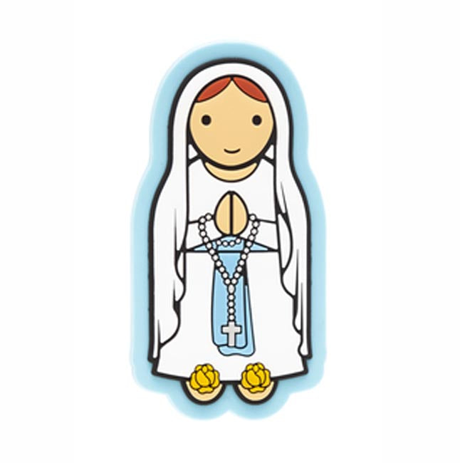 Our Lady of Lourdes Little Drops of Water Magnet