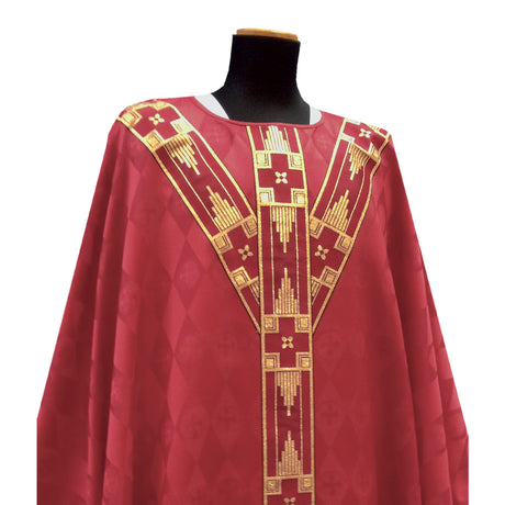 Italian Damask Fabric Chasubles 419
