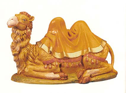 12 inch Scale Seated Camel Fontanini Figure  no.  52945