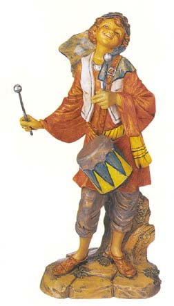12 inch Scale Jareth, the Drummer Boy Fontanini Figure  no. 52901