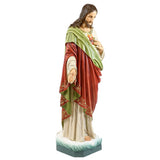 61 inch Sacred Heart of Jesus Full Color Statue 24106