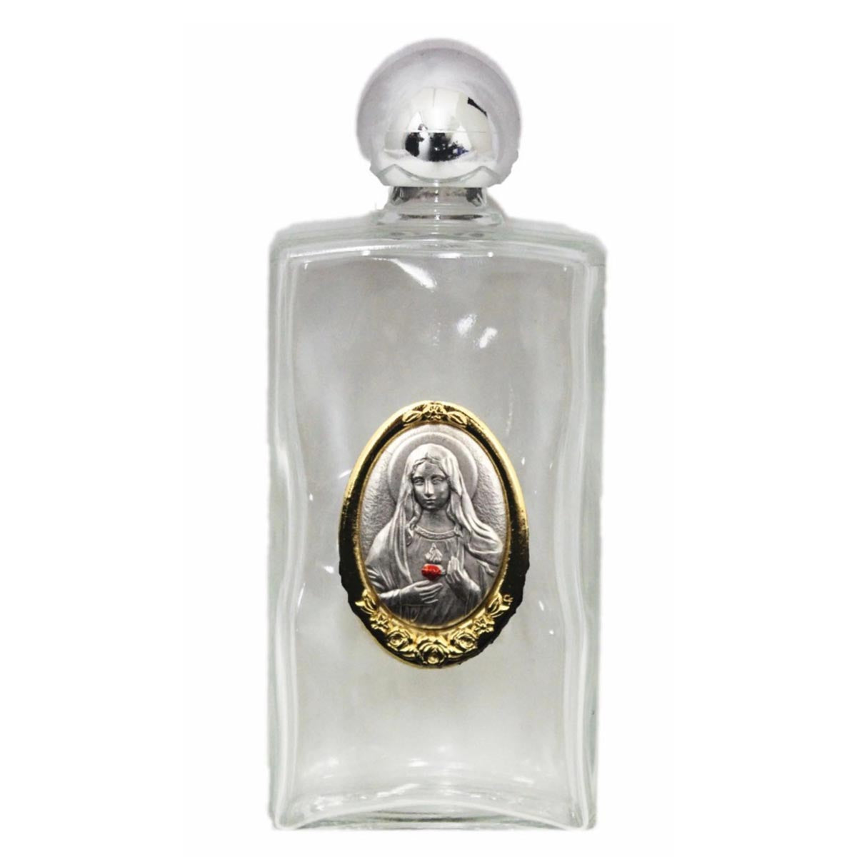 8oz Immaculate Heart of Mary Holy Water Bottle