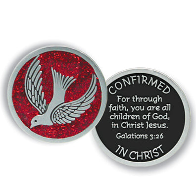 Red Confirmation Pocket Token PT673