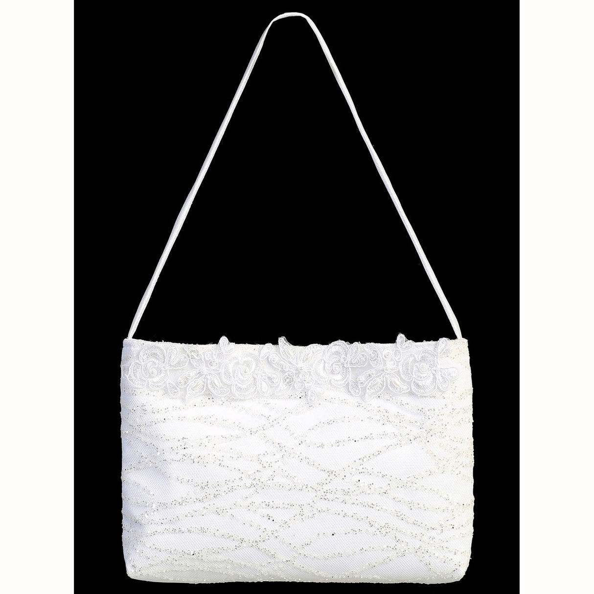Glitter Tulle and Lace First Communion Purse