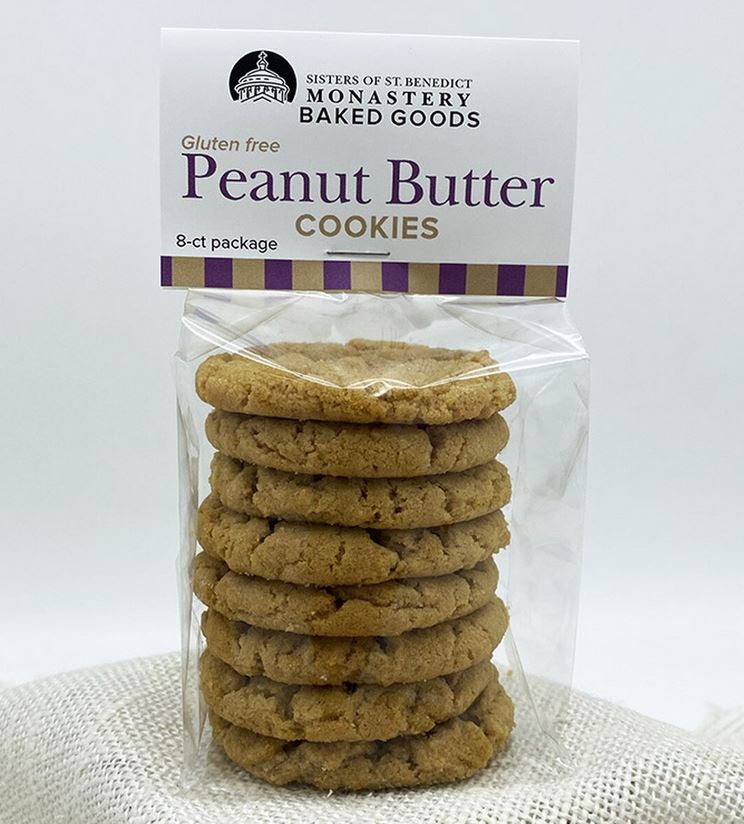 Gluten Free Peanut Butter Monastary Cookies - 8ct pack