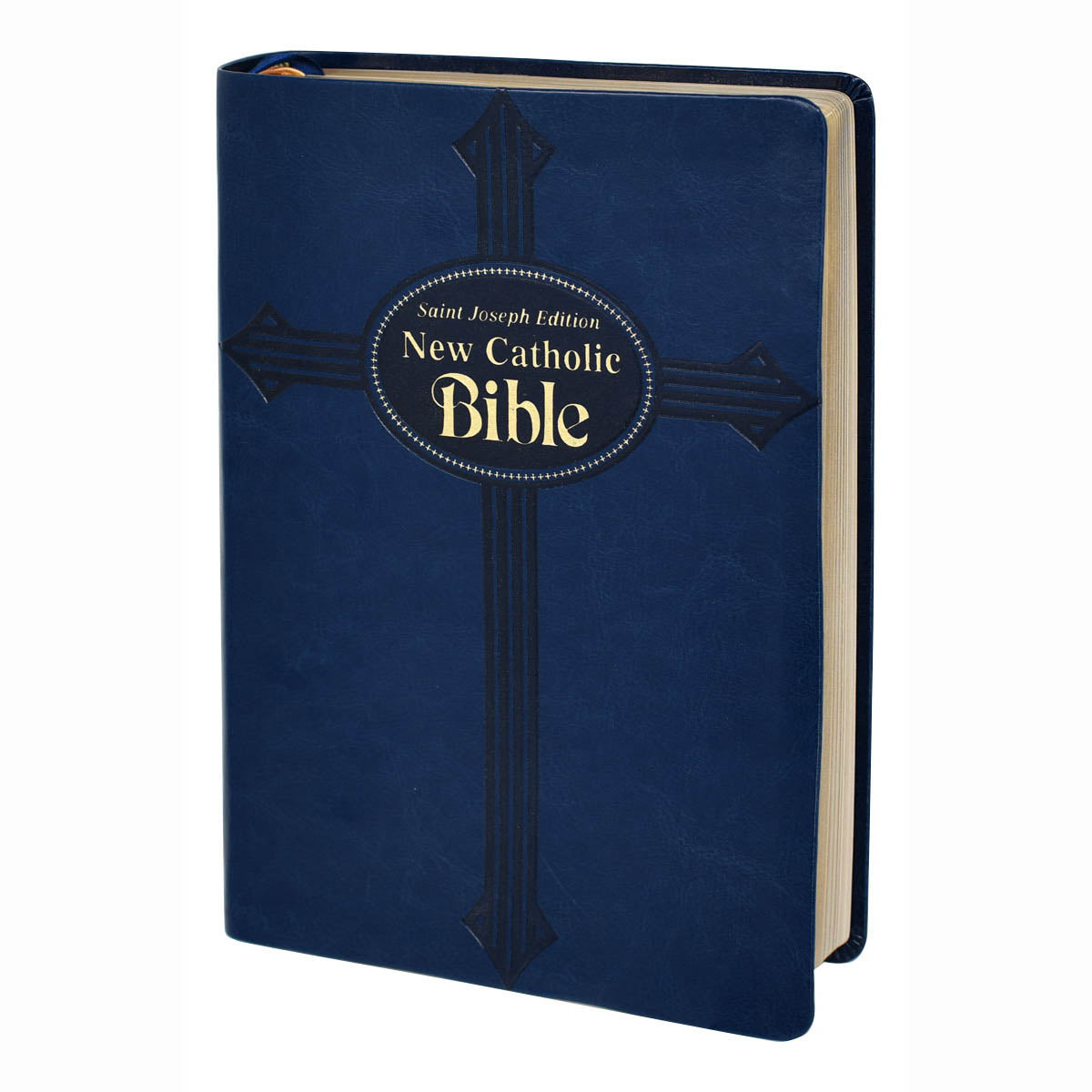 St. Joseph New Catholic Large Print Blue Bible 614/19BLU