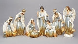 14 inch Gold Ombre Nativity Set 633351