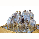14 inch Gold Ombre Nativity Set 633351